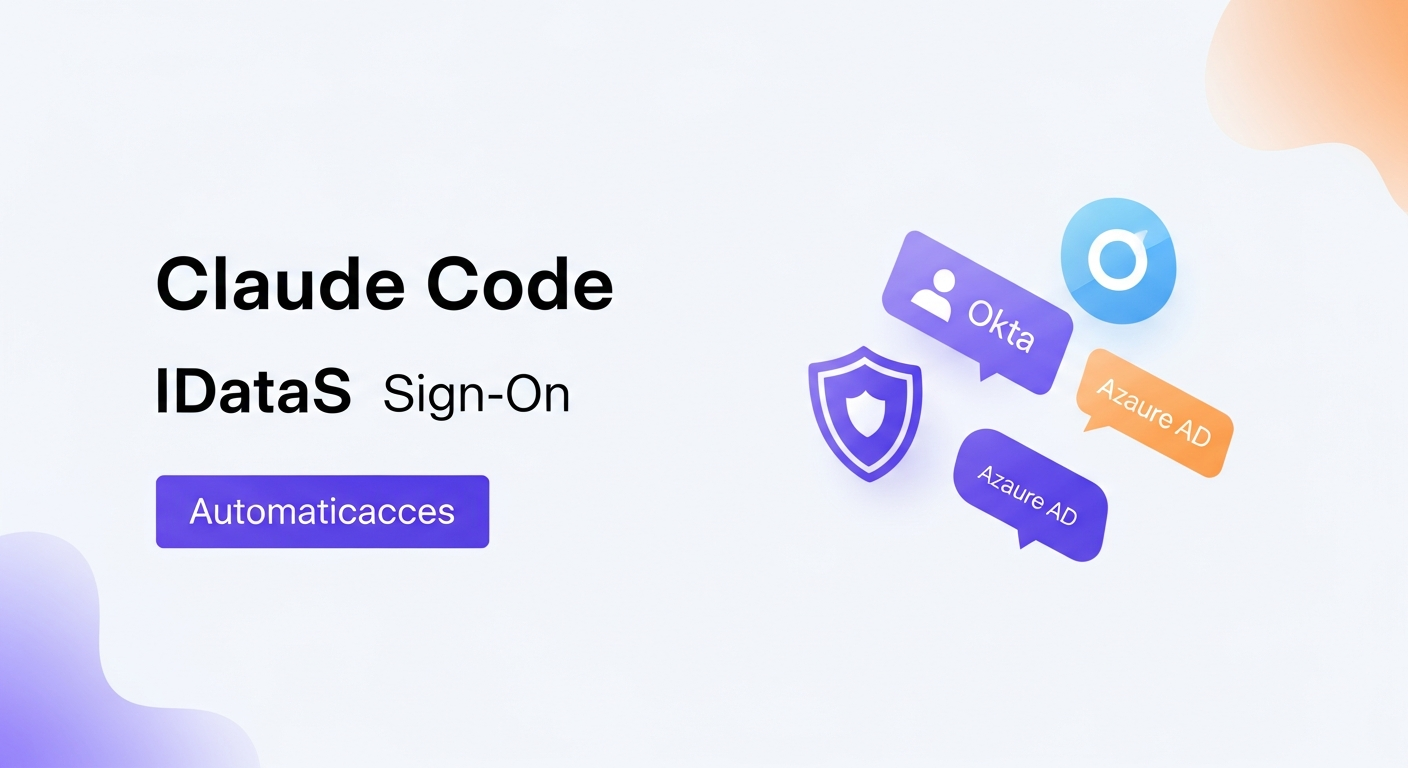 Claude CodeのIDaaS連携ガイド：SSOで認証を強化しセキュリティと利便性を両立