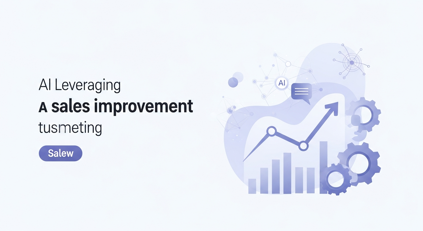 AIで売上向上を実現する5つのステップ｜中小企業の営業・マーケティングを自動化する方法