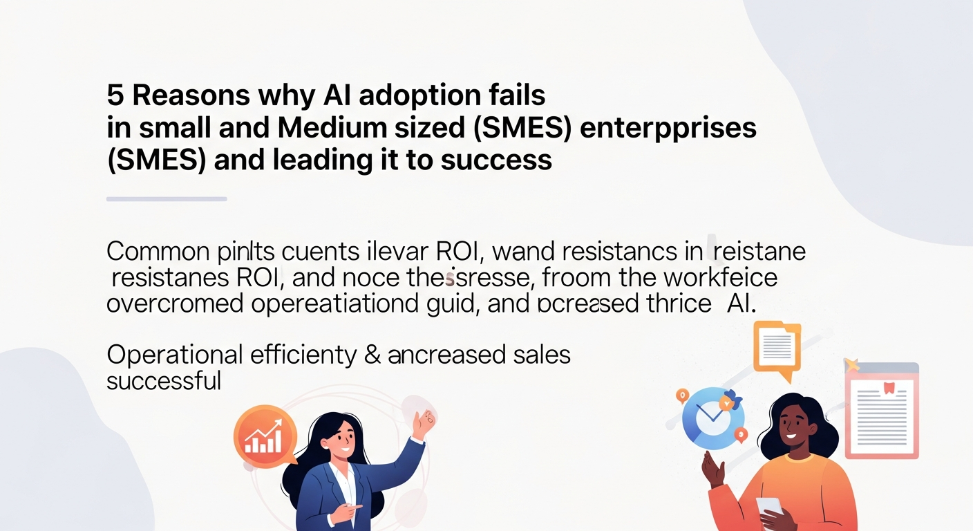 中小企業のAI導入が失敗する5つの理由｜成功に導く経営者の役割