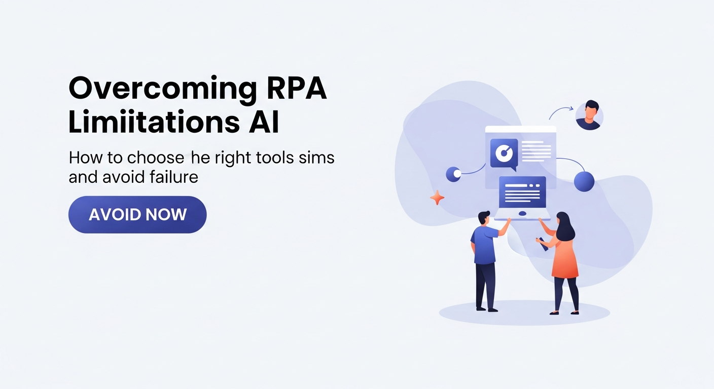 RPAの限界はAIで超える。業務自動化の次の一手と失敗しないツールの選び方