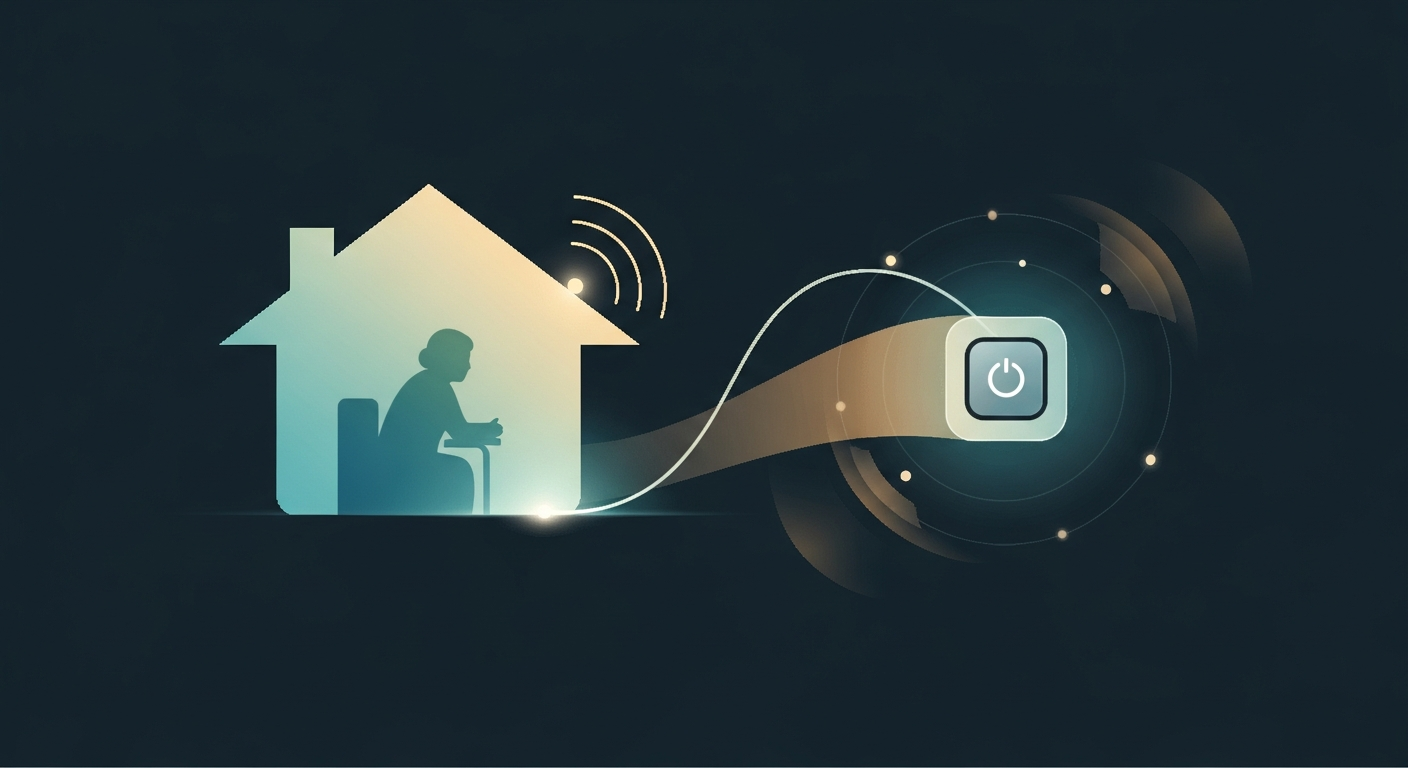 離れて暮らす親の「もしも」を防ぐ。新しい見守りの形「元気ボタン」とは？【簡単・シンプル】